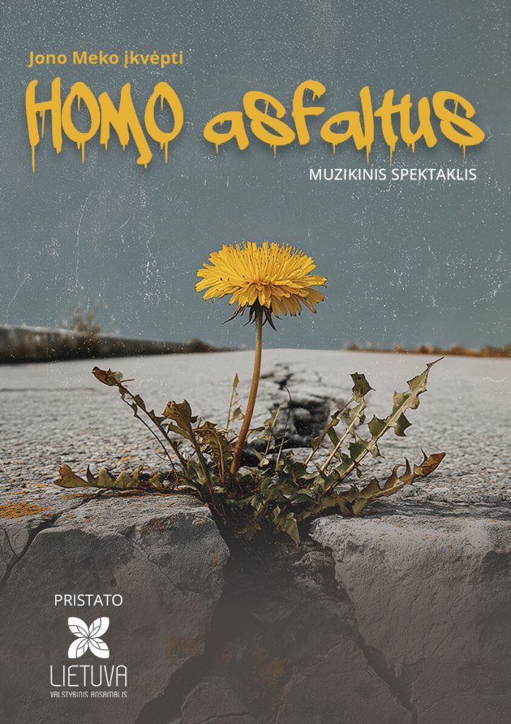Muzikinis spektaklis „Homo asfaltus”